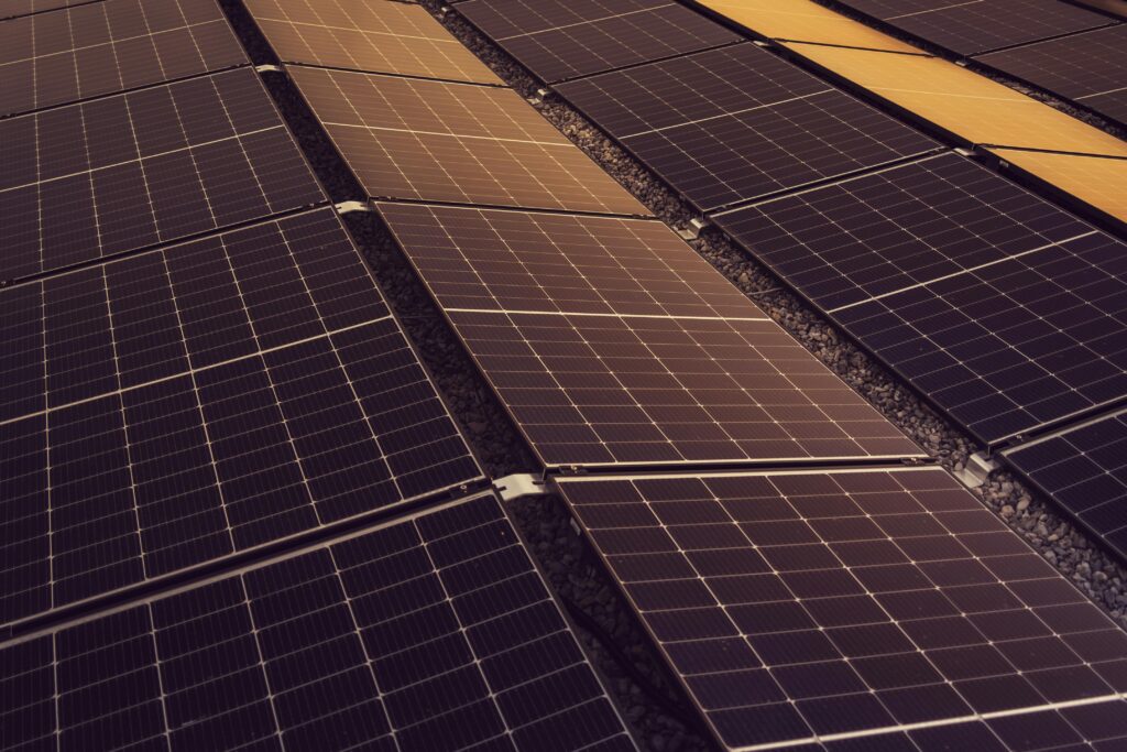 pexels-photo-18316989-18316989 Close-up of solar panels in Steiermark, Austria showcasing renewable energy technology.